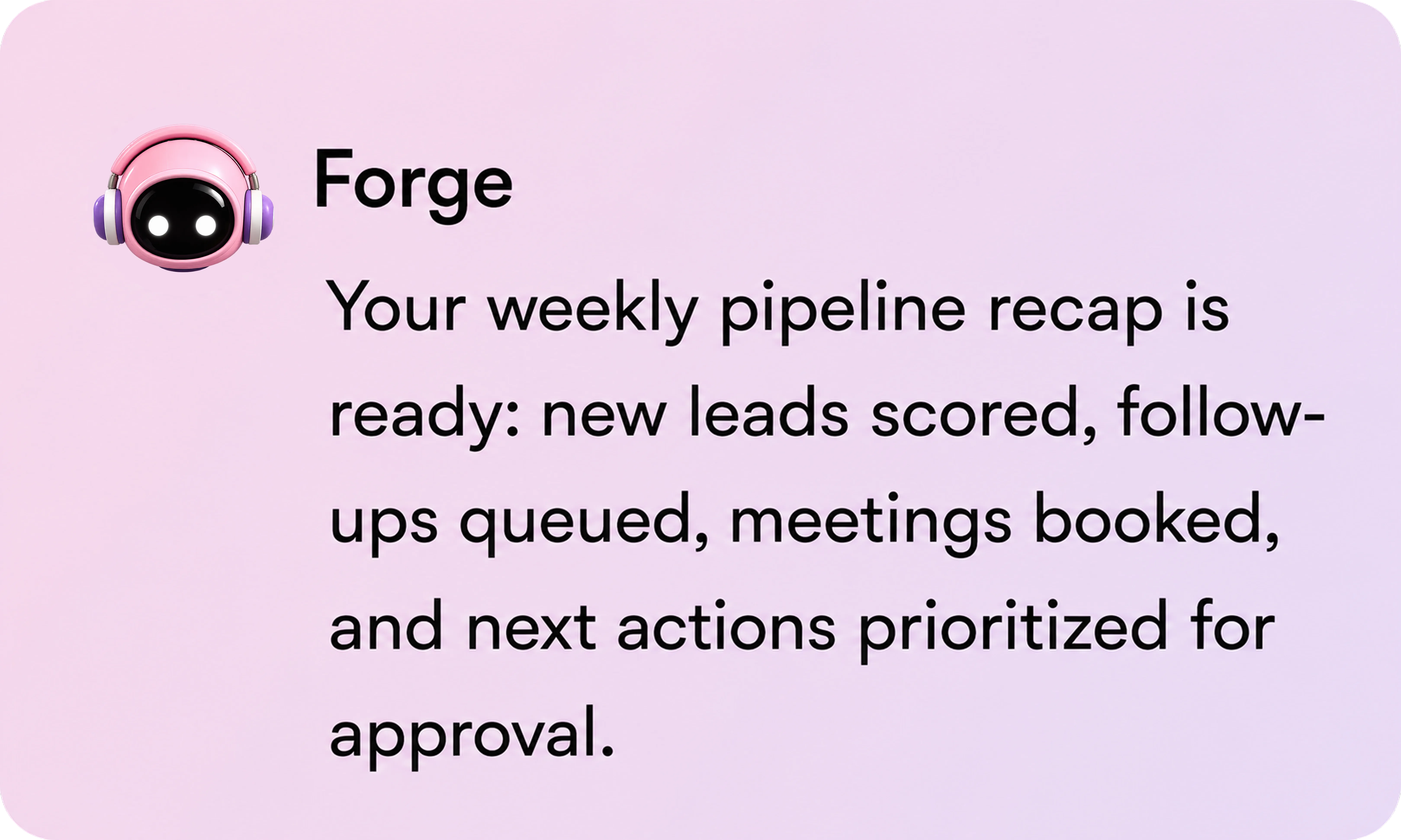 Forge pipeline analytics